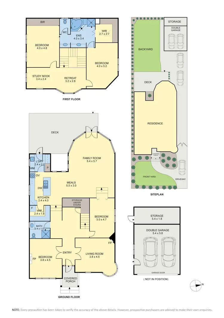 Floorplan of Homely house listing, 21 Downes Street, Strathmore VIC 3041