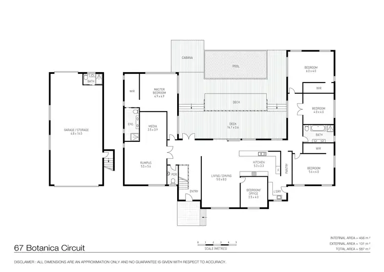 Floorplan of Homely house listing, 67 Botanica Circuit, Doonan QLD 4562
