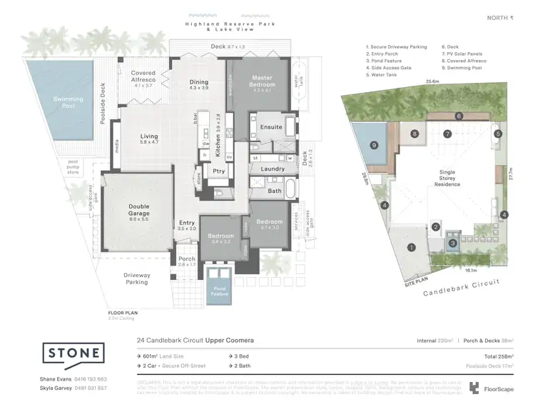 Floorplan of Homely house listing, 24 Candlebark Circuit, Upper Coomera QLD 4209