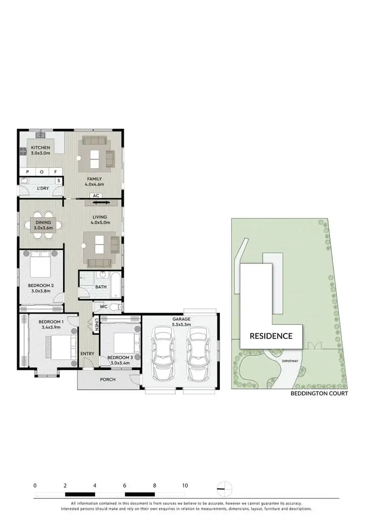 Floorplan of Homely house listing, 12 Beddington Court, Wattle Grove NSW 2173