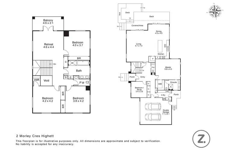 Floorplan of Homely house listing, 2 Morley Crescent, Highett VIC 3190