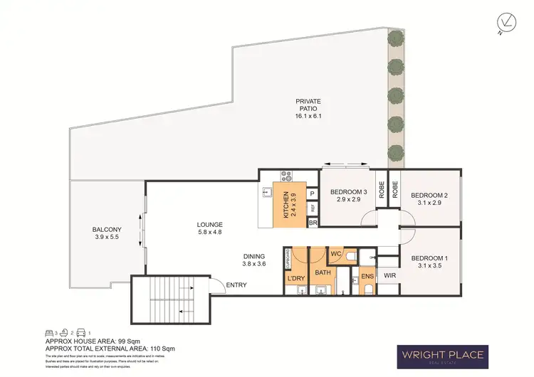 Floorplan of Homely unit listing, 35/885 David Low Way, Marcoola QLD 4564