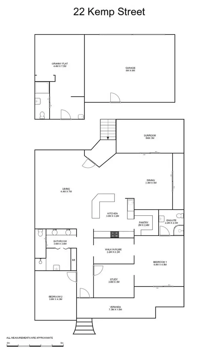 Floorplan of Homely house listing, 22 Kemp Street, Grafton NSW 2460