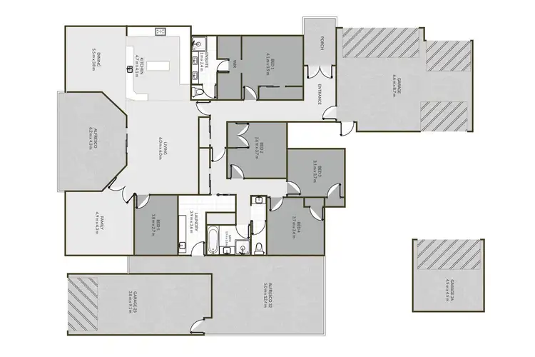 Floorplan of Homely house listing, 12 Ryeland Avenue, Eaton WA 6232