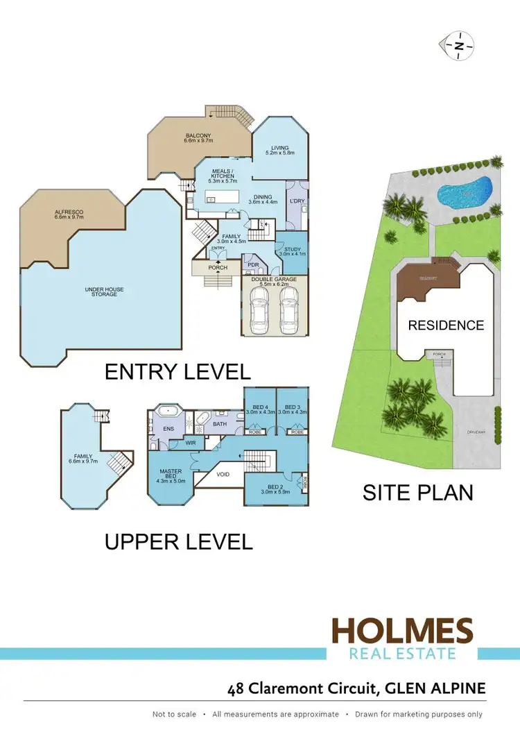 Floorplan of Homely house listing, 48 Claremont Circuit, Glen Alpine NSW 2560