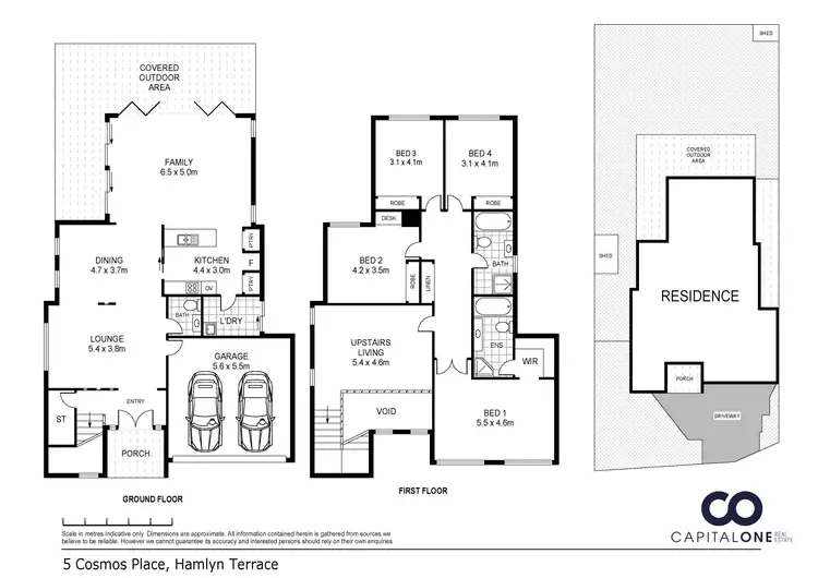 Floorplan of Homely house listing, 5 Cosmos Place, Hamlyn Terrace NSW 2259