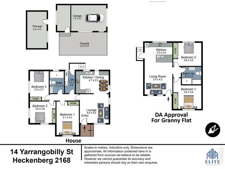 Floorplan of Homely house listing, 14 Yarrangobilly Street, Heckenberg NSW 2168