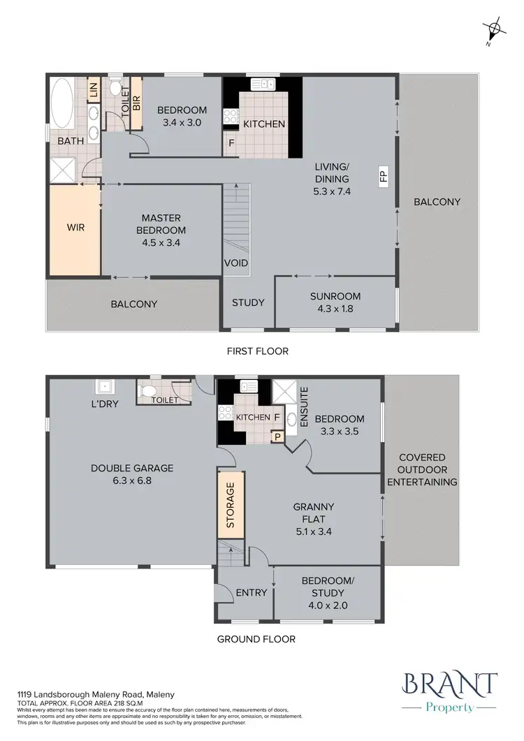 Floorplan of Homely house listing, 1119 Landsborough Maleny Road, Maleny QLD 4552