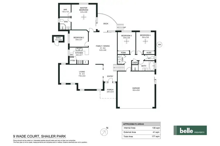 Floorplan of Homely house listing, 9 Wade Court, Shailer Park QLD 4128