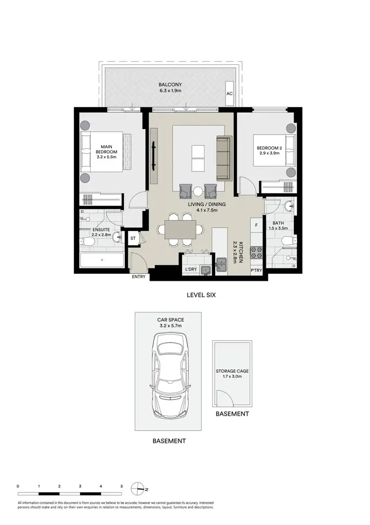 Floorplan of Homely apartment listing, 617/18 Bonar Street, Arncliffe NSW 2205