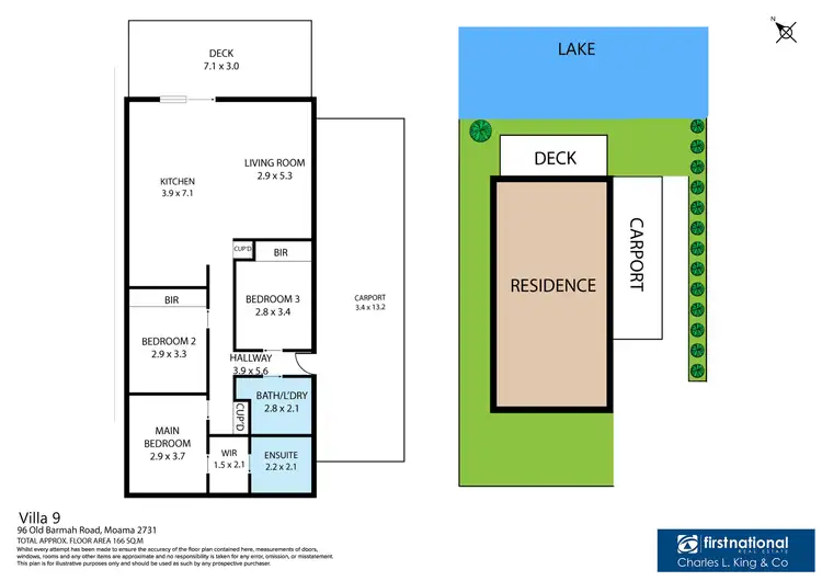 Floorplan of Homely villa listing, 9/96 Old Barmah Road, Moama NSW 2731
