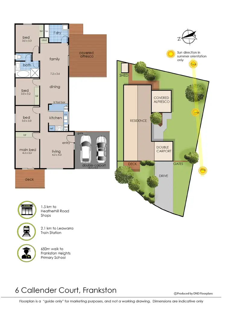 Floorplan of Homely house listing, 6 Callender Court, Frankston VIC 3199