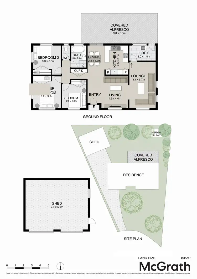 Floorplan of Homely house listing, 13 Arcadia Drive, Beerwah QLD 4519