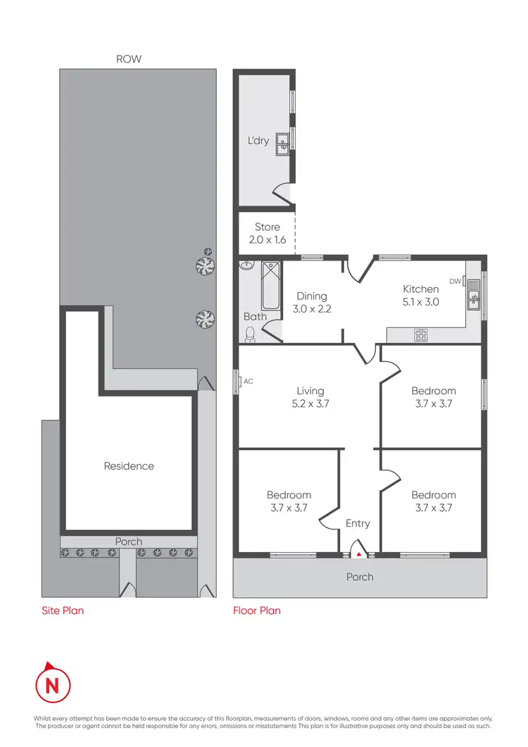 Floorplan of Homely house listing, 64 Elphin Street, Newport VIC 3015