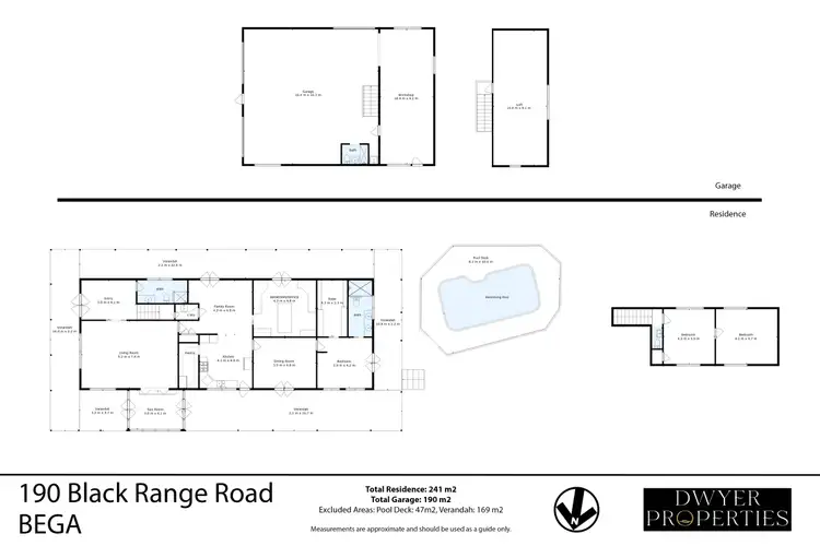 Floorplan of Homely house listing, 190 Black Range Road, Bega NSW 2550