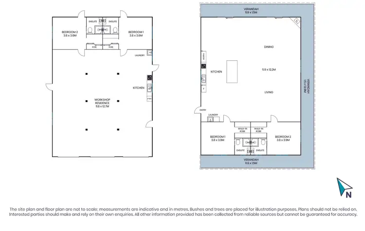 Floorplan of Homely house listing, 1193 Bullamalita Road, Quialigo NSW 2580