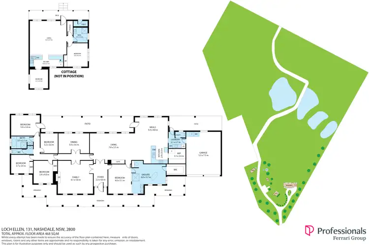 Floorplan of Homely house listing, 131 Nashdale Lane, Orange NSW 2800