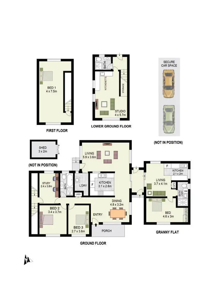 Floorplan of Homely house listing, 84 Fitzwilliam Road, Toongabbie NSW 2146
