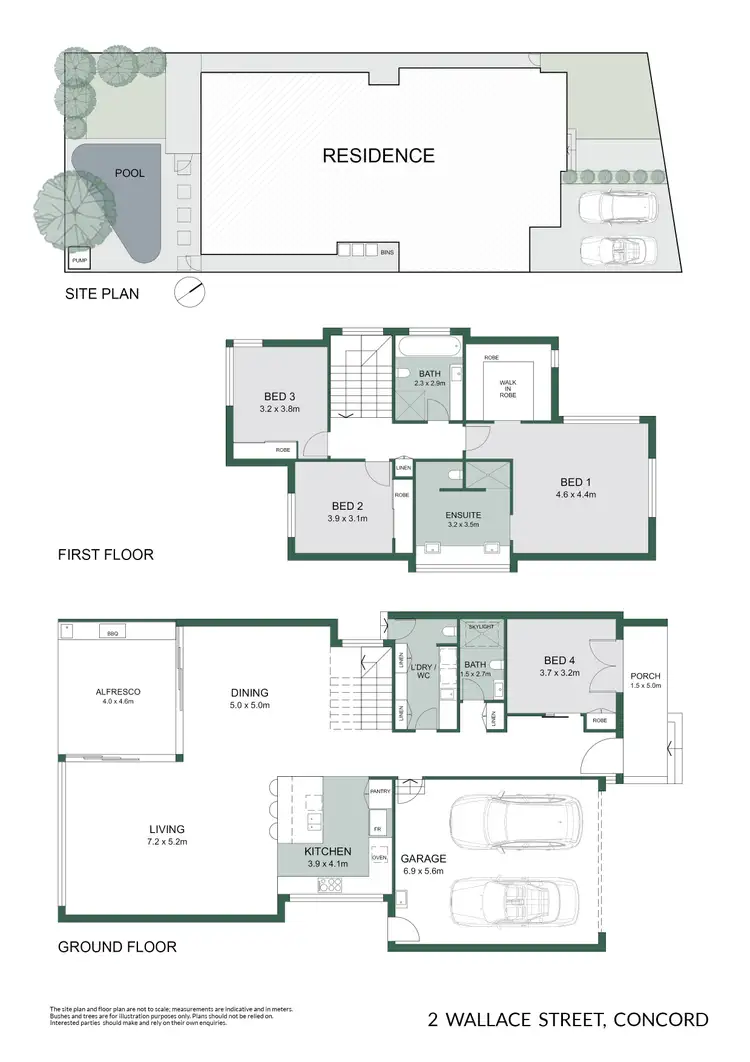 Floorplan of Homely house listing, 2 Wallace Street, Concord NSW 2137