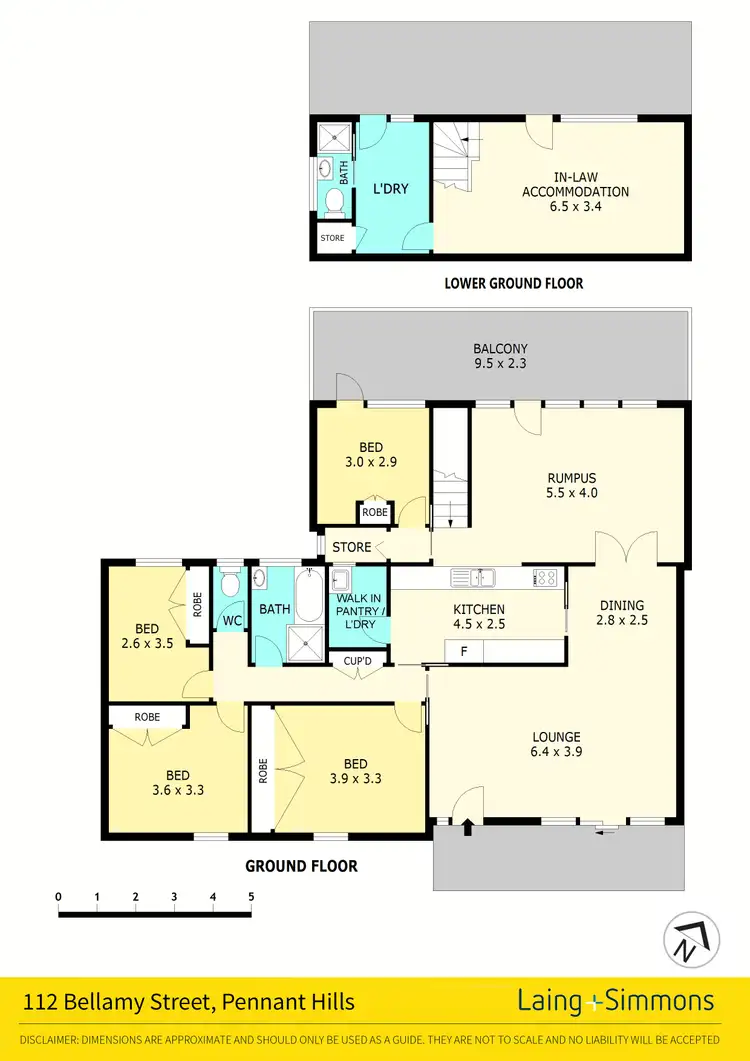 Floorplan of Homely house listing, 112 Bellamy Street, Pennant Hills NSW 2120
