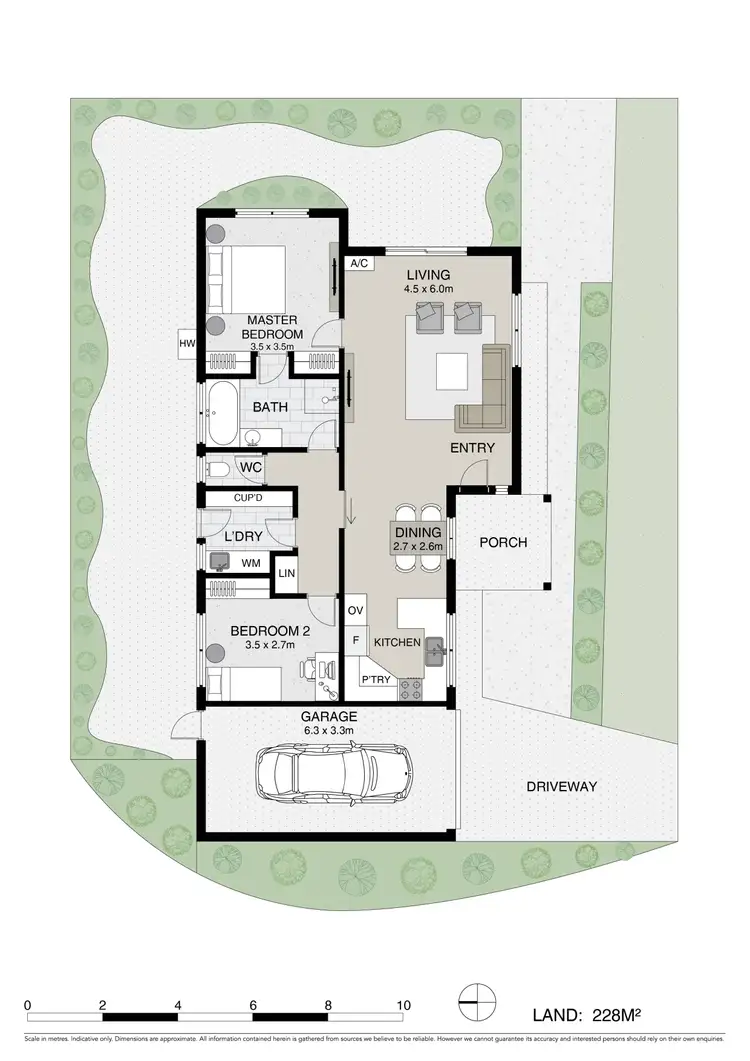 Floorplan of Homely unit listing, 1/1 Bourbon Way, Waurn Ponds VIC 3216