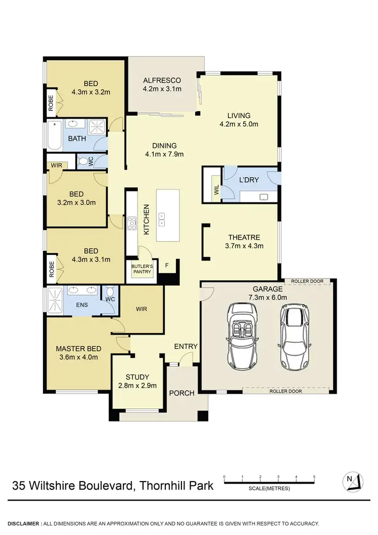 Floorplan of Homely house listing, 35 Wiltshire Boulevard, Thornhill Park VIC 3335
