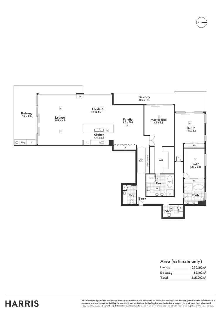 Floorplan of Homely apartment listing, 712/1-2 Tarni Court, New Port SA 5015