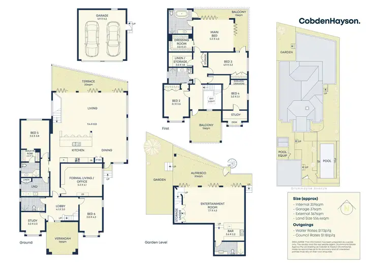 Floorplan of Homely house listing, 6 Drummoyne Avenue, Drummoyne NSW 2047