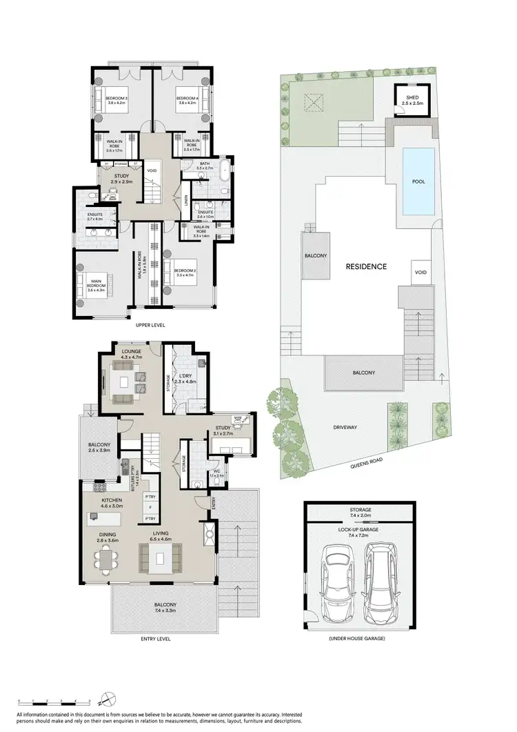 Floorplan of Homely house listing, 96 Queens Road, Connells Point NSW 2221