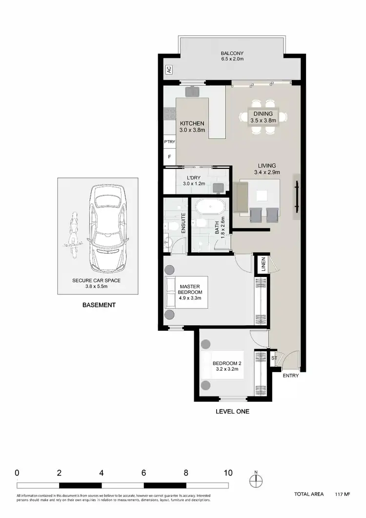 Floorplan of Homely apartment listing, 13/97-99 Beecroft Road, Beecroft NSW 2119