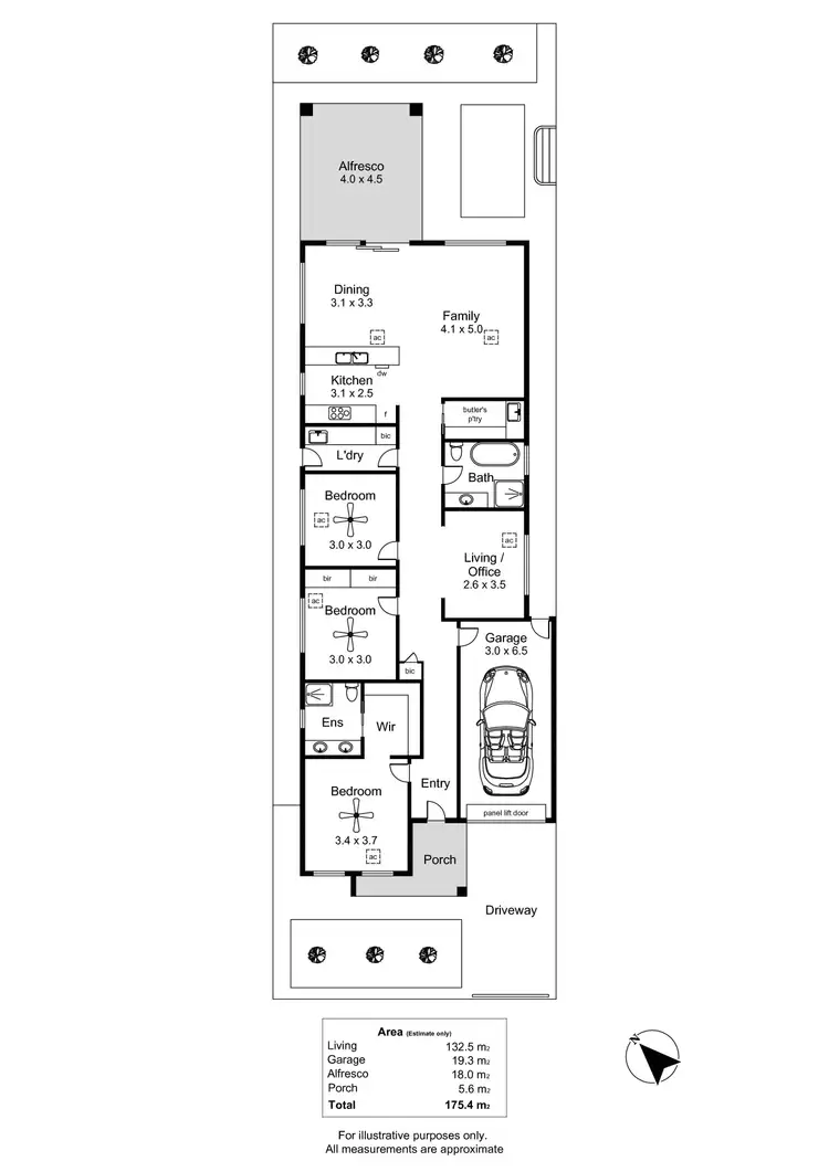 Floorplan of Homely house listing, 77a Maple Avenue, Royal Park SA 5014