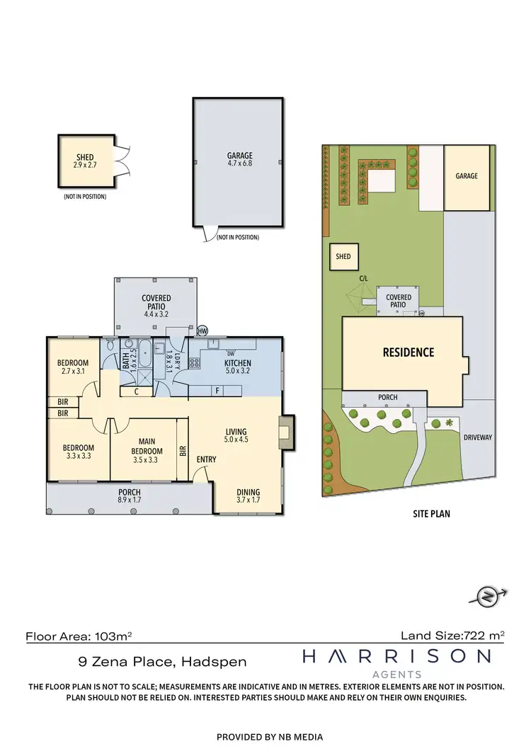 Floorplan of Homely house listing, 9 Zena Place, Hadspen TAS 7290