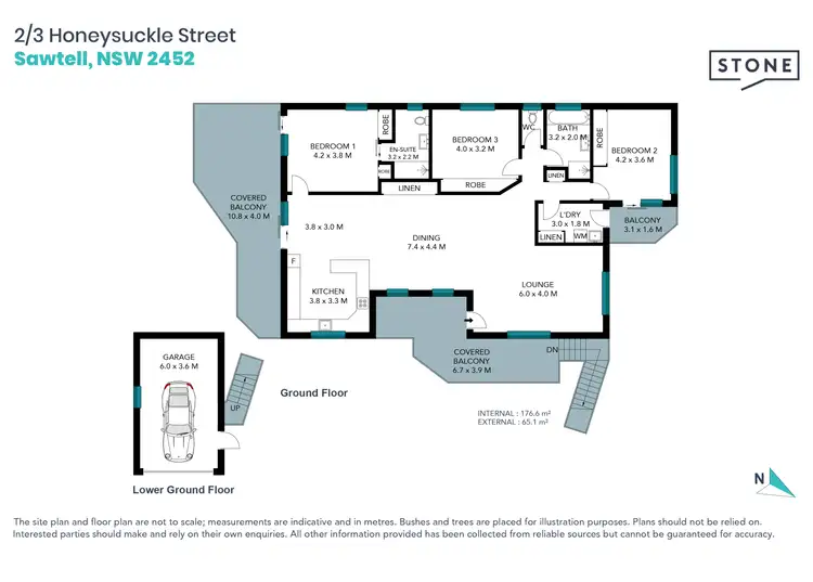 Floorplan of Homely apartment listing, 2/3 Honeysuckle Street, Sawtell NSW 2452