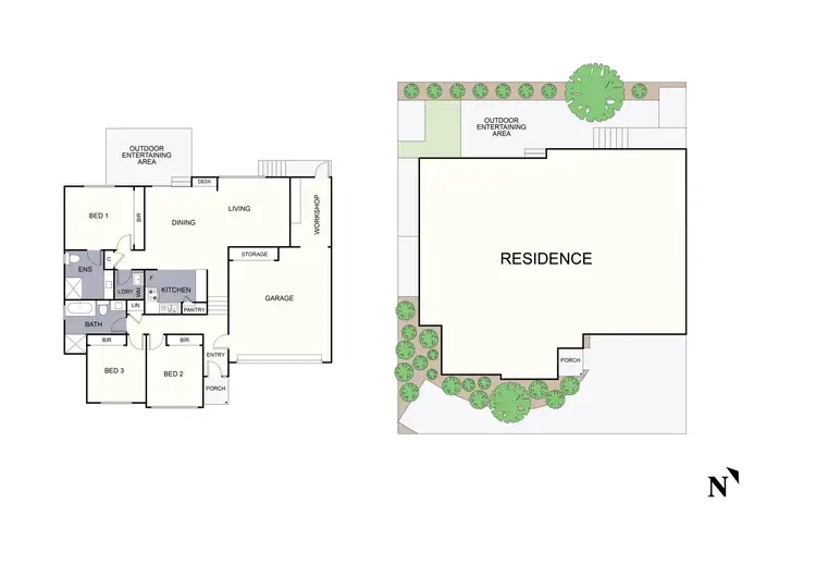 Floorplan of Homely house listing, 5 Skye Close, Kilsyth VIC 3137