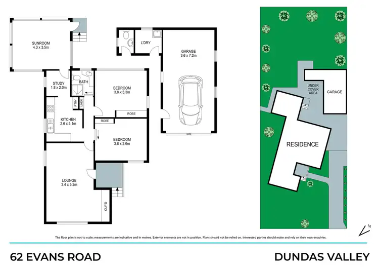 Floorplan of Homely house listing, 62 Evans Road, Dundas Valley NSW 2117