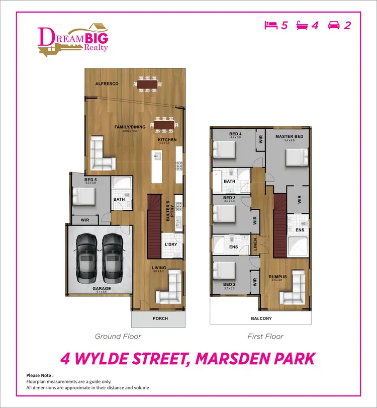Floorplan of Homely house listing, 4 Wylde Street, Marsden Park NSW 2765