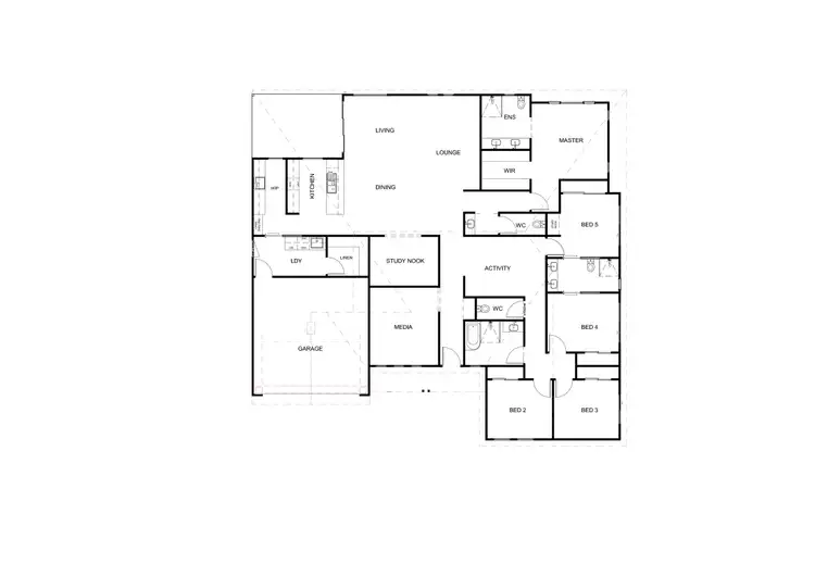Floorplan of Homely house listing, 21B Beenwerrin Street, Capalaba QLD 4157