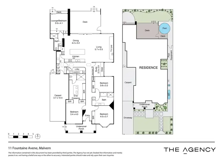 Floorplan of Homely house listing, 11 Fountaine Avenue, Malvern East VIC 3145