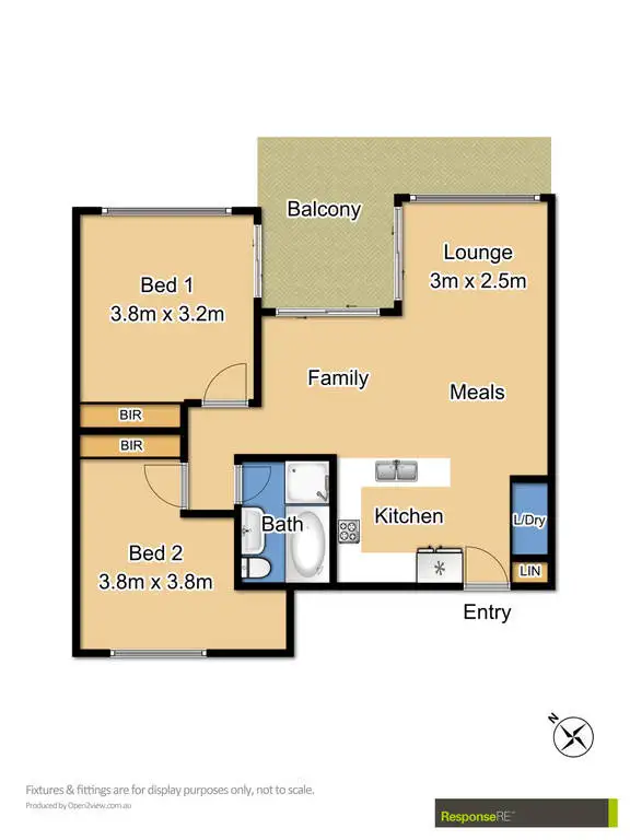 Floorplan of Homely unit listing, 34/31 Third Avenue, Blacktown NSW 2148