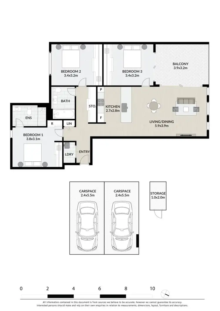 Floorplan of Homely apartment listing, 818/21 Partridge Avenue, Castle Hill NSW 2154