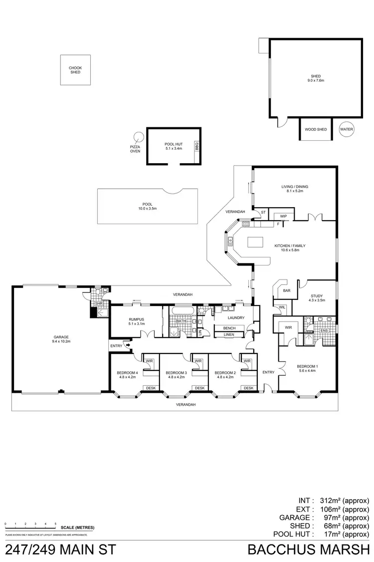 Floorplan of Homely house listing, 247-249 Main Street, Bacchus Marsh VIC 3340