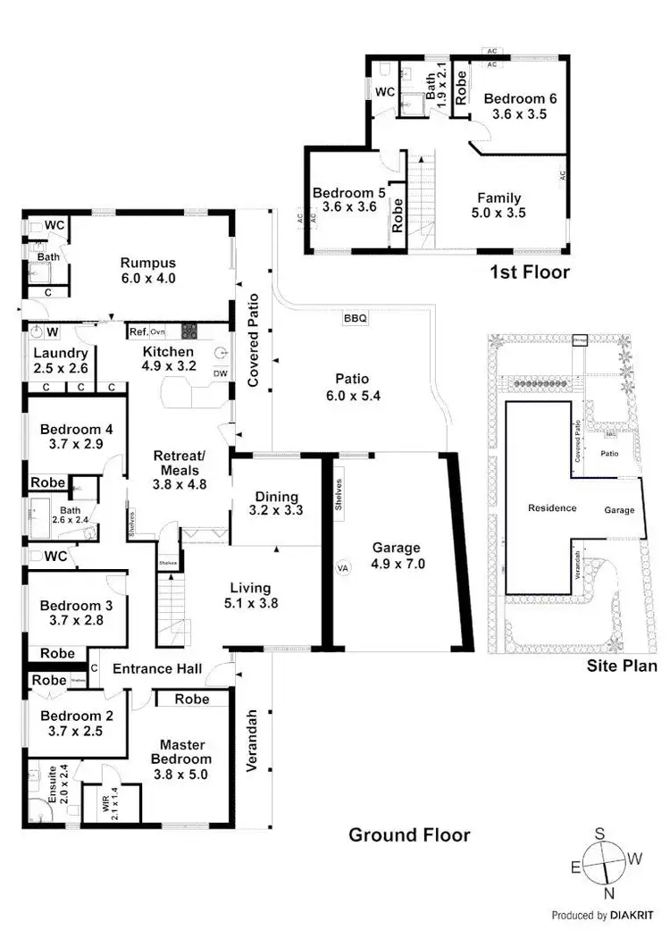 Floorplan of Homely house listing, 20 Kawana Crescent, Glen Waverley VIC 3150