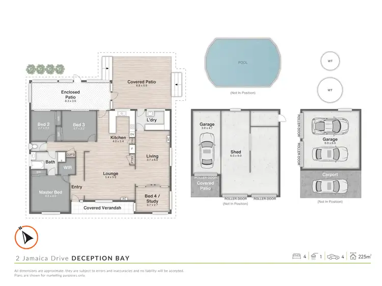 Floorplan of Homely rural property listing, 2 Jamaica Drive, Deception Bay QLD 4508