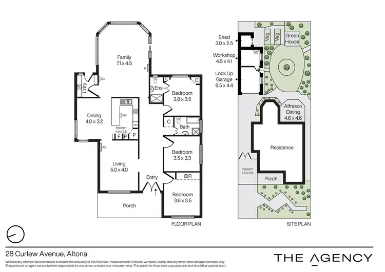 Floorplan of Homely house listing, 28 Curlew Avenue, Altona VIC 3018