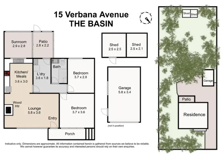 Floorplan of Homely house listing, 15 Verbena Avenue, The Basin VIC 3154