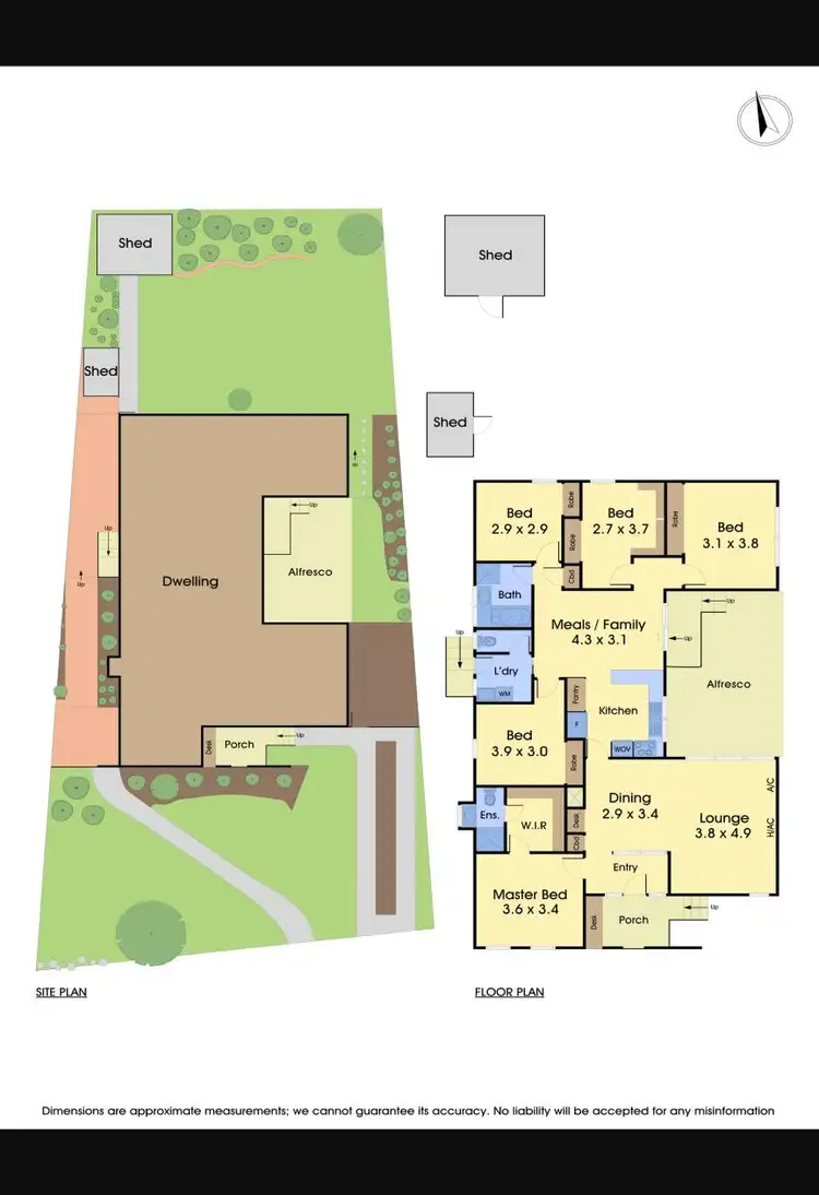 Floorplan of Homely house listing, 38 Roycroft Avenue, Mill Park VIC 3082