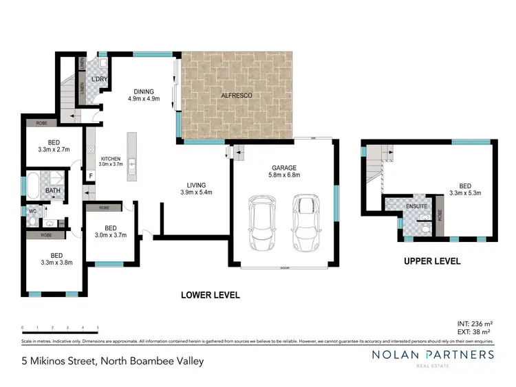 Floorplan of Homely house listing, 5 Mikinos Street, North Boambee Valley NSW 2450