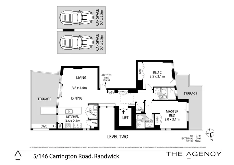 Floorplan of Homely apartment listing, 5/146 Carrington Road, Randwick NSW 2031