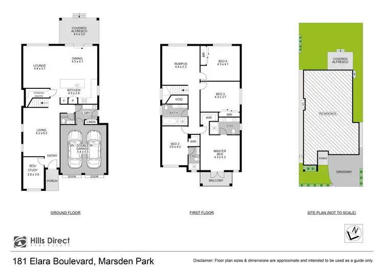 Floorplan of Homely house listing, 181 Elara Boulevard, Marsden Park NSW 2765