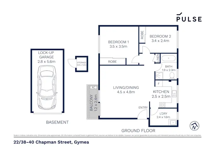 Floorplan of Homely apartment listing, 22/38-40 Chapman Street, Gymea NSW 2227